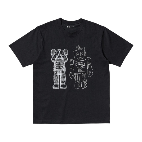 KAWS + Warhol UT Graphic Tee (Black)