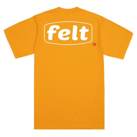 Work Logo Tee (Gold)