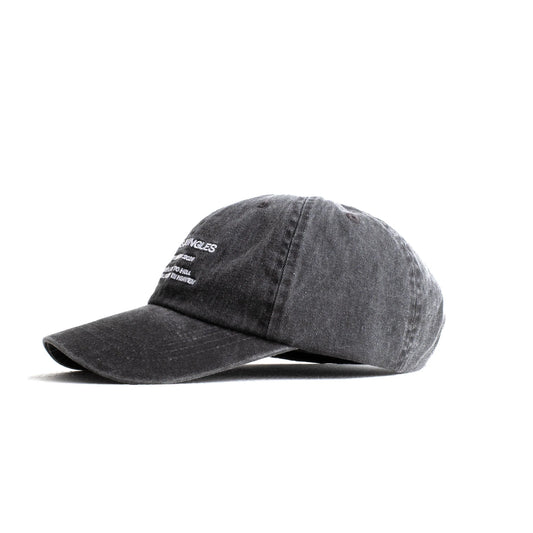 Spring Summer Cap (Washed Black)
