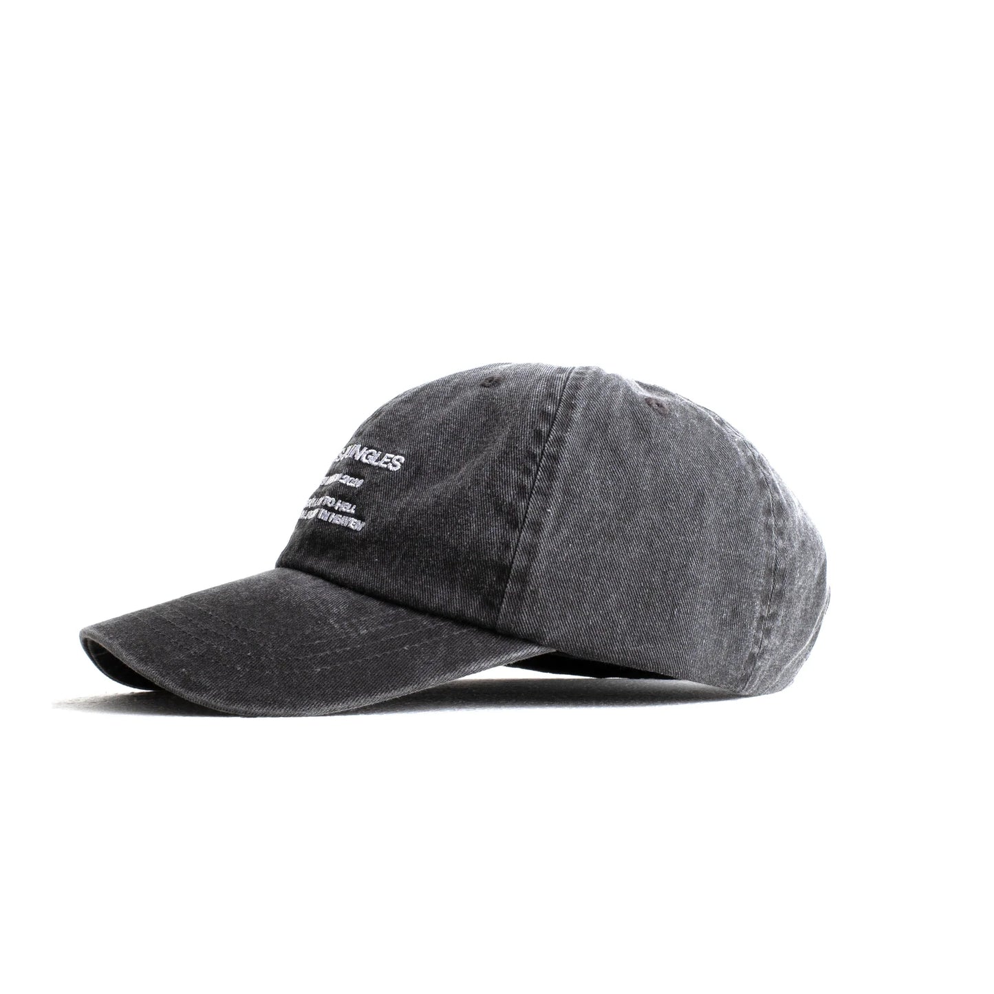 Spring Summer Cap (Washed Black)