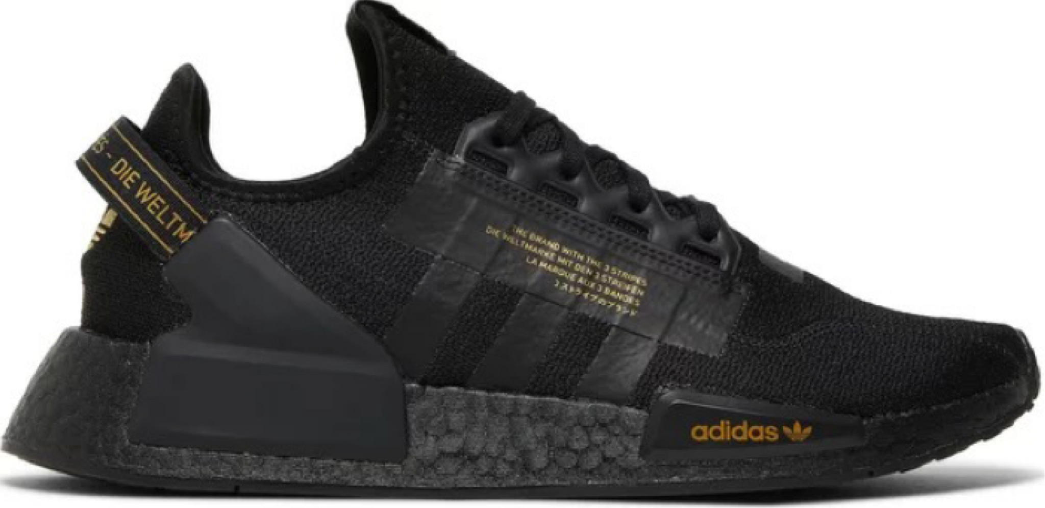 NMD R1 V2 "Black Gold Metallic" (6MX)