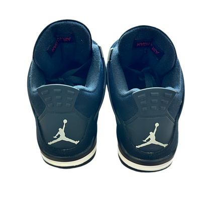 Jordan 4 Retro "Black Canvas" (De Uso)