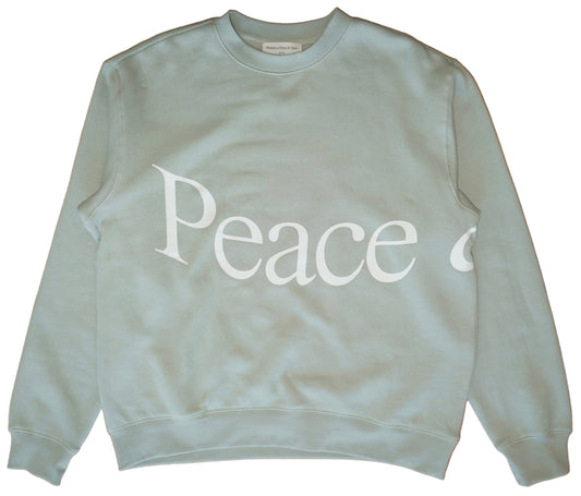 Jumbo Wordmark Crewneck (Sage)