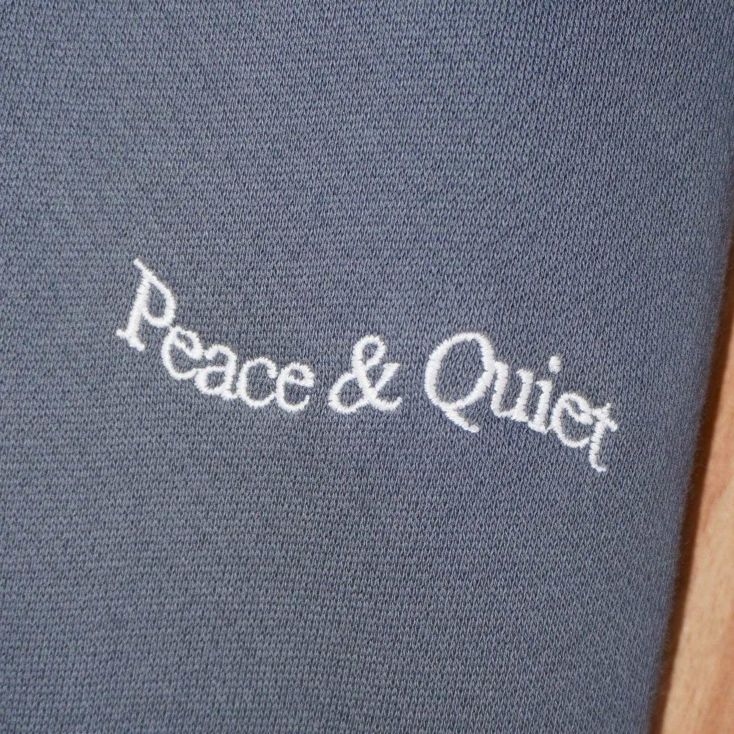 Wordmark Reverse Stitched Sweatpants (Slate)