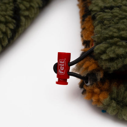 Forest Bloom Sherpa Jacket (Green Forest)