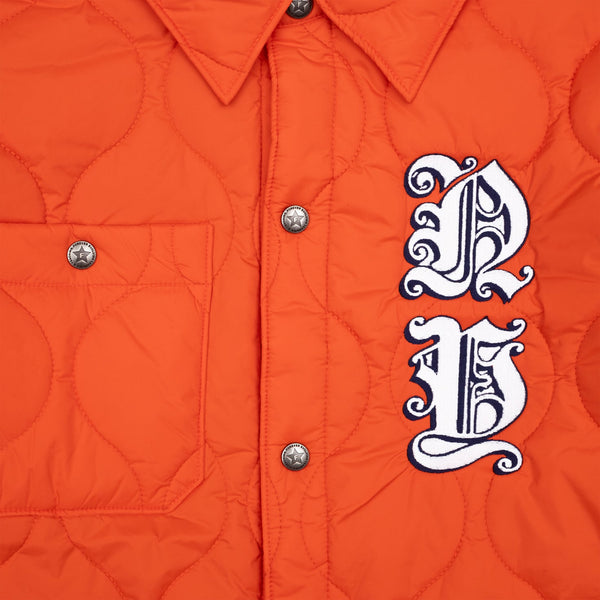 NY Quilted Jacket (Safety Orange)