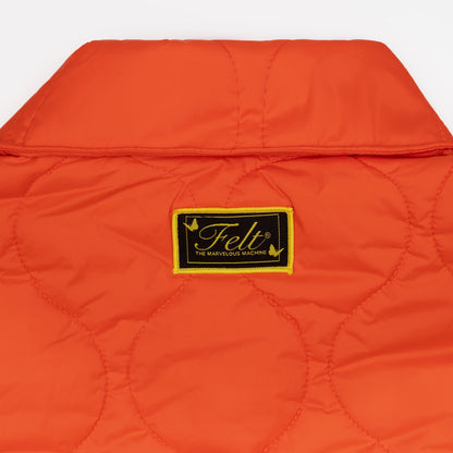NY Quilted Jacket (Safety Orange)