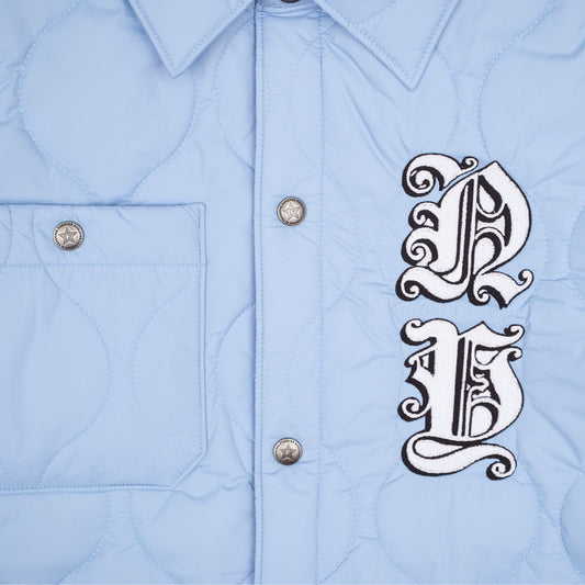 NY Quilted Jacket (Ice Blue)