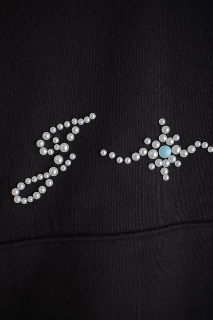 Pearl Beaded Hoodie