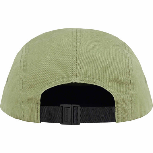 Washed Chino Twill Camp Cap (Light Olive)