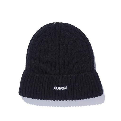 Rib Knit Beanie (Black)