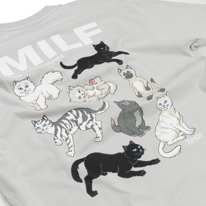 Man I Love Felines Tee (Grey)