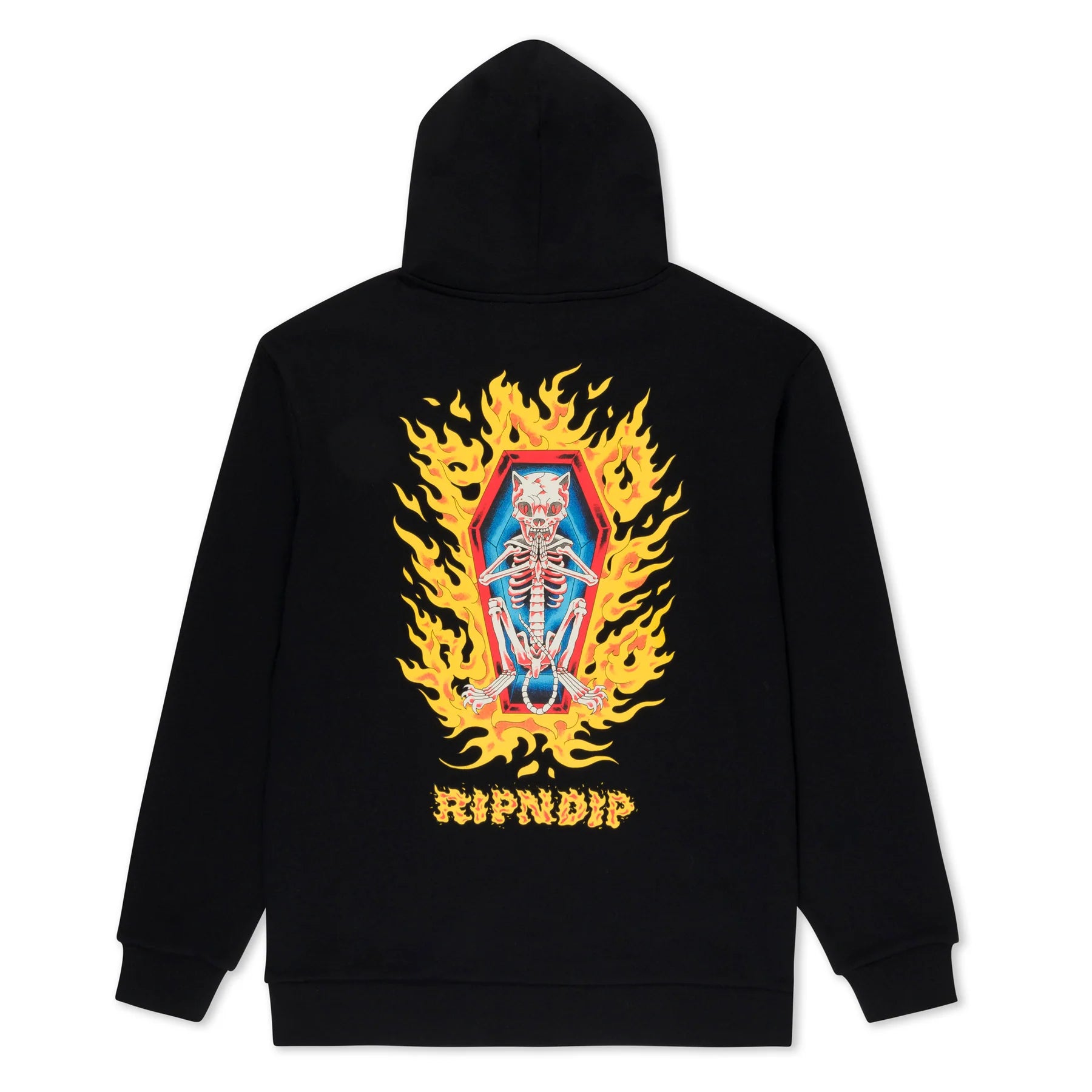 Burn In Heck Hoodie (Black)