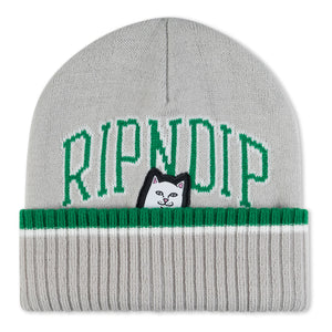 Lord Nermal Team Spirit Beanie (Green/Grey)