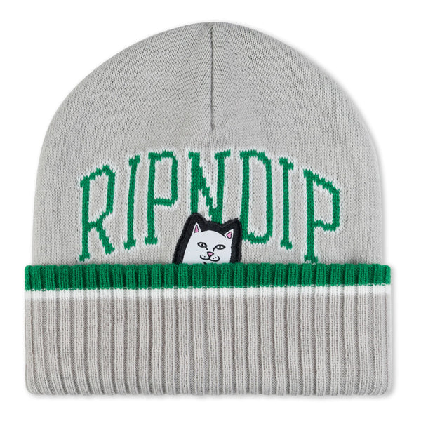 Lord Nermal Team Spirit Beanie (Green/Grey)