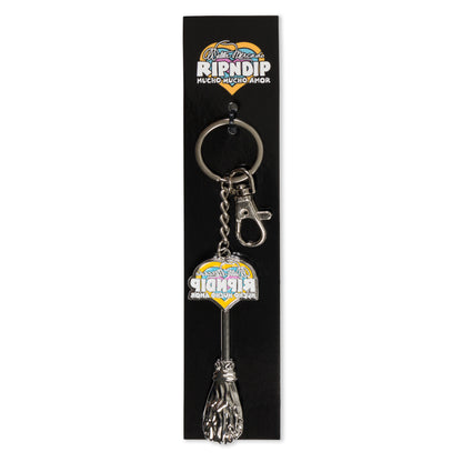 Ripndip Mucho Keychain (Silver)