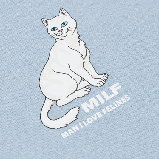 Man I Love Felines Tee (Powder Blue)