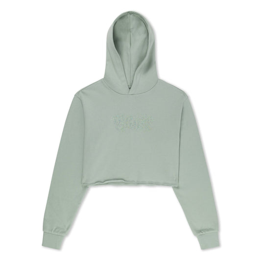 Angels Cropped Hoodie