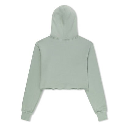 Angels Cropped Hoodie