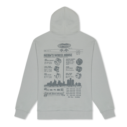 Nerm On Wheels Hoodie (Grey)