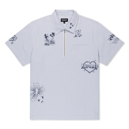 Westside Quarter Zip Shirt (Navy)