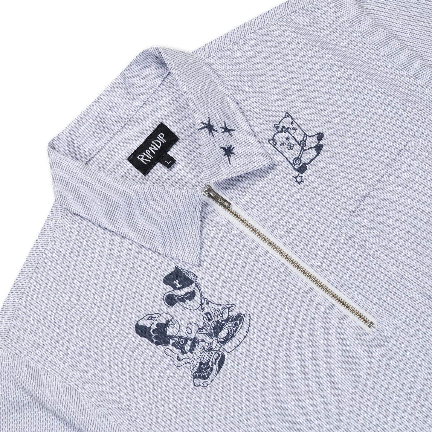Westside Quarter Zip Shirt (Navy)