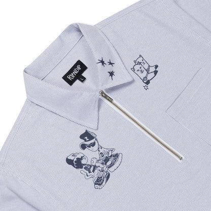 Westside Quarter Zip Shirt (Navy)