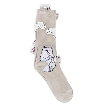 Lord Nermal Socks (Warm Grey)