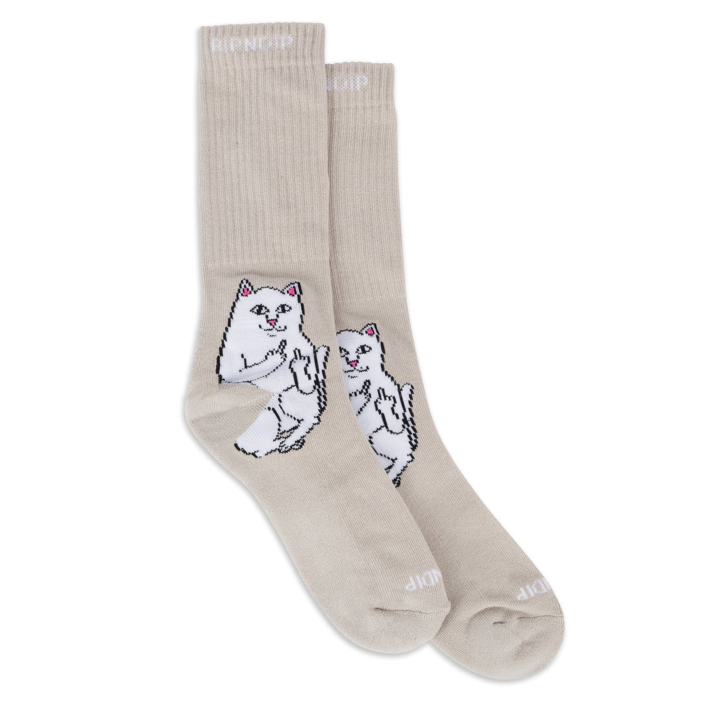 Lord Nermal Socks (Warm Grey)