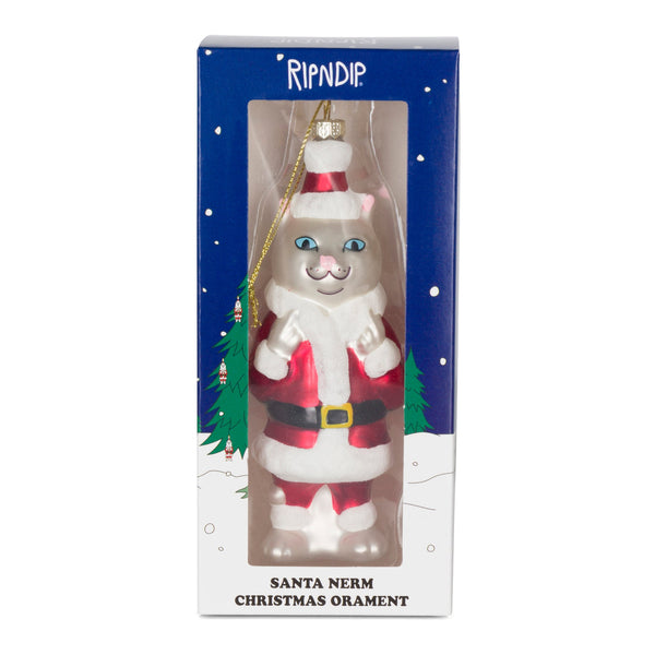 Santa Nerm Christmas Ornament