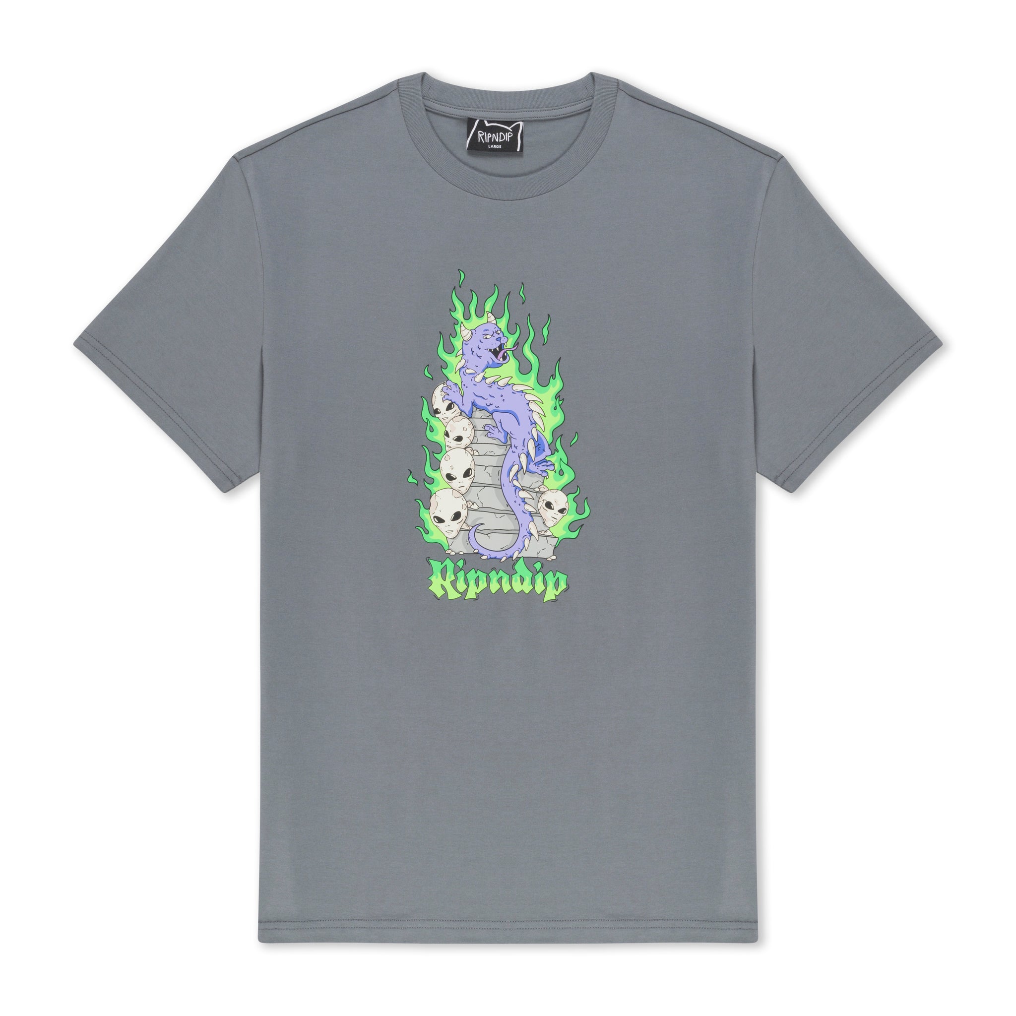 Horntail Tee (Charcoal)