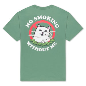 No Smoking Tee (Light Olive)