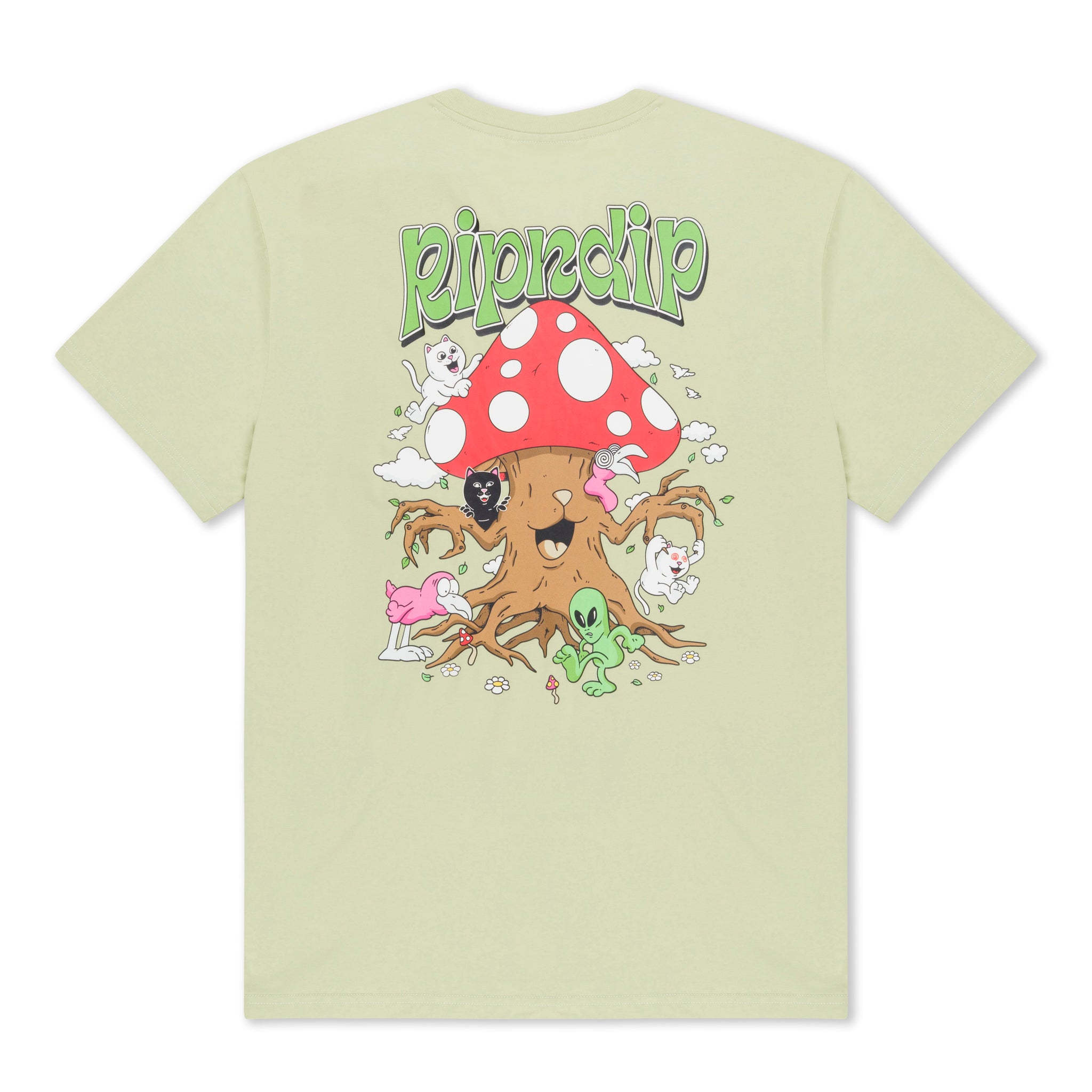 Playground Tee (Light Moss)