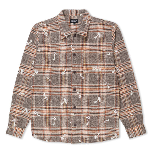 Euphoria Button Up Plaid Jacket