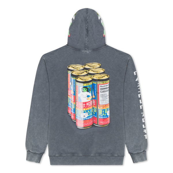 Nerm Cans Hoodie (Charcoal Vintage Wash)