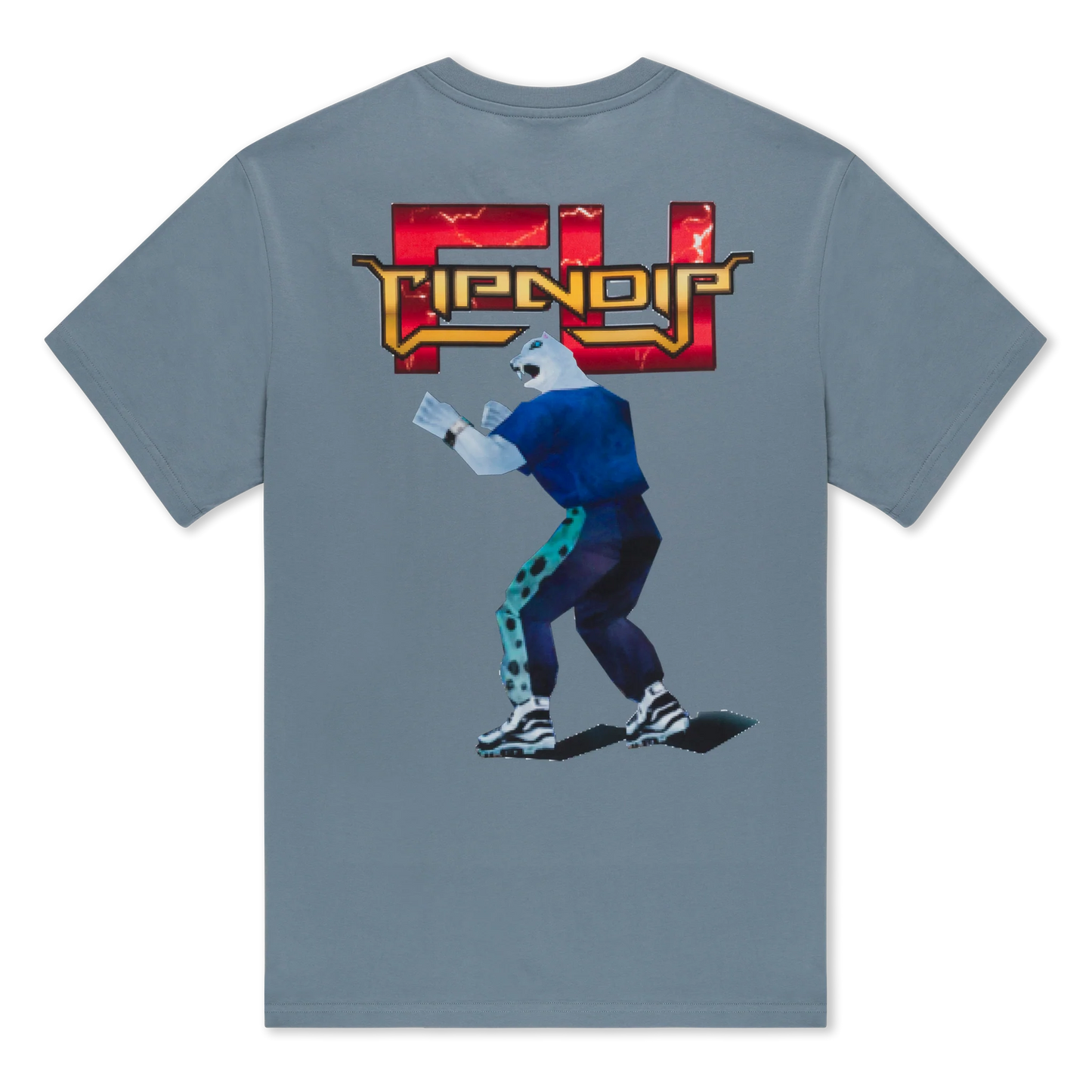 Fight Tee (Dusty Slate)