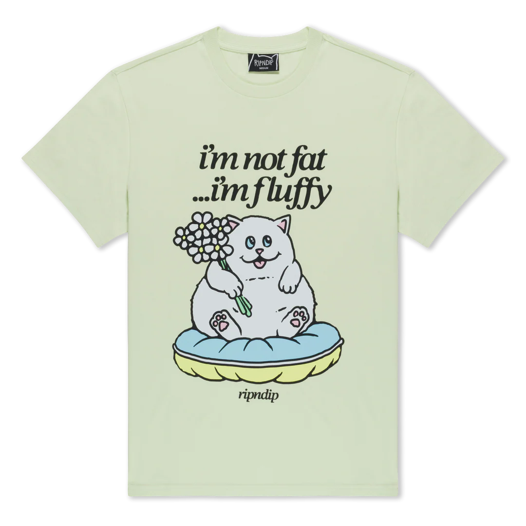 Fluffy Baby Tee (Light Lime)