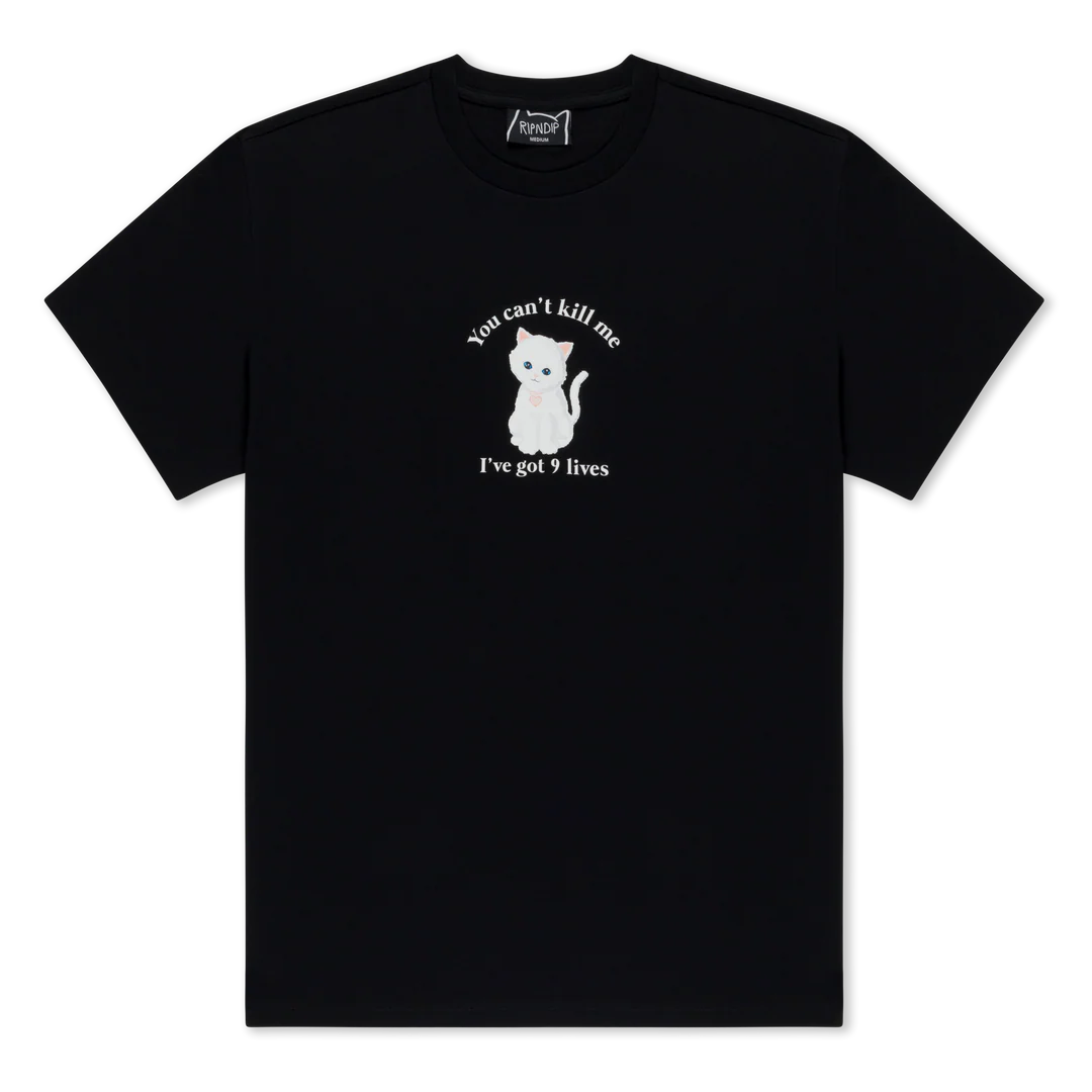 9 Lives Tee (Black)
