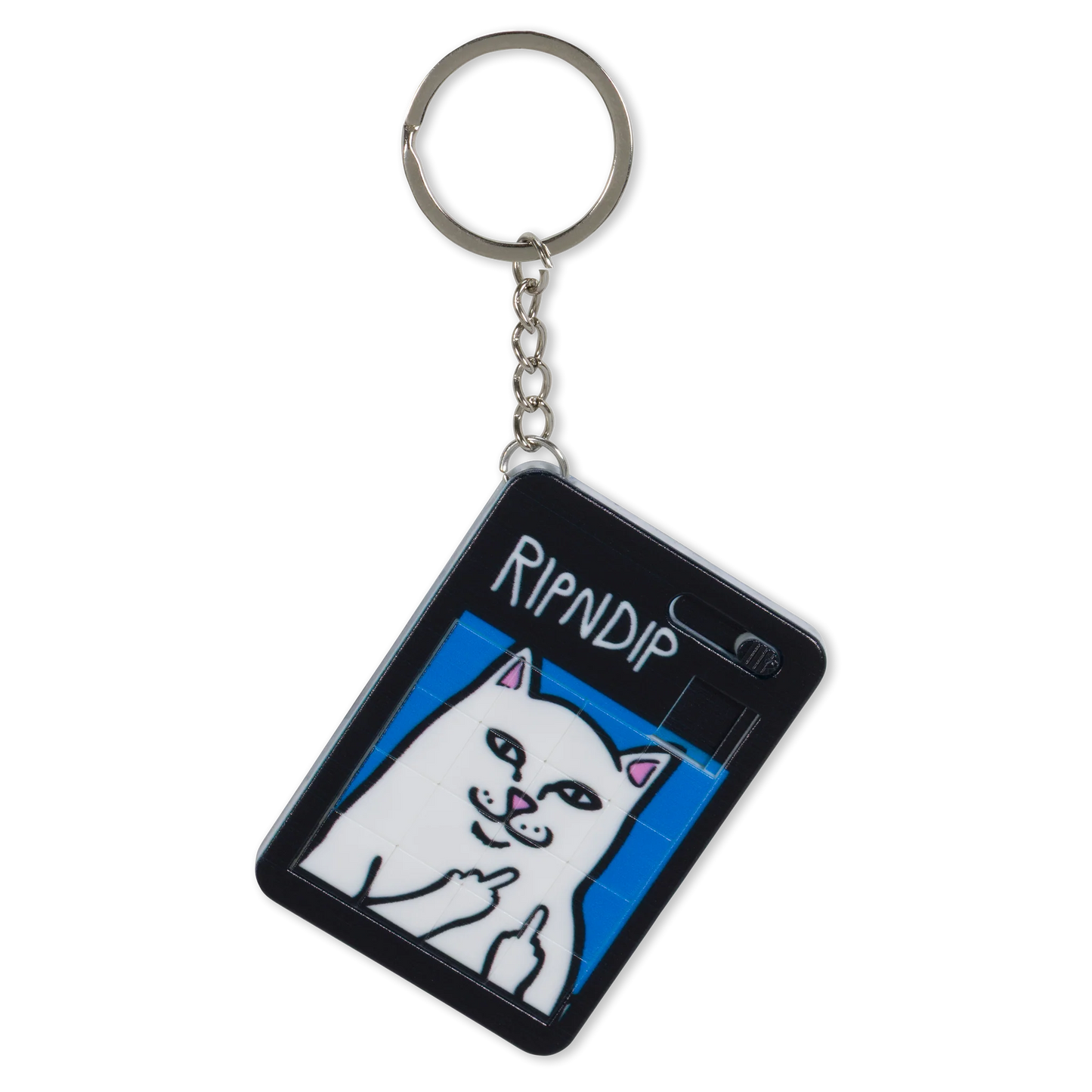 Lord Nermal Puzzle Keychain (Black)
