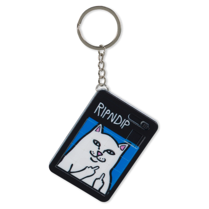 Lord Nermal Puzzle Keychain (Black)
