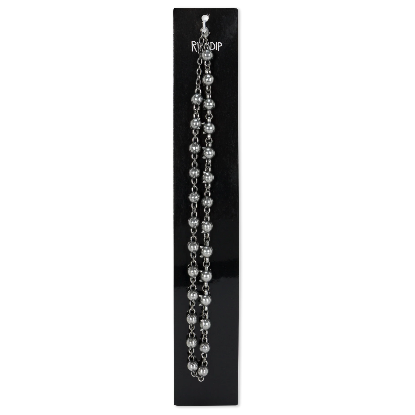 Lord Nermal Ball And Chain Necklace (Silver)