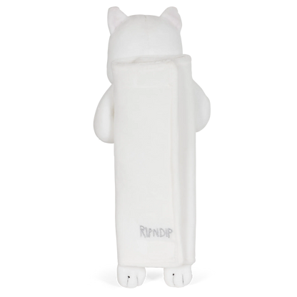 Nermal Loves Seat Belt Cover (White)