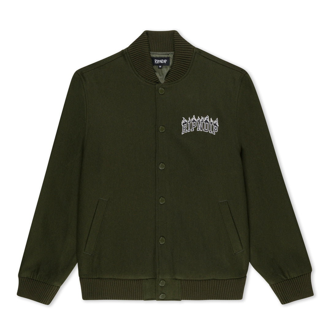 Inferno Varsity Jacket