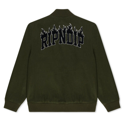 Inferno Varsity Jacket