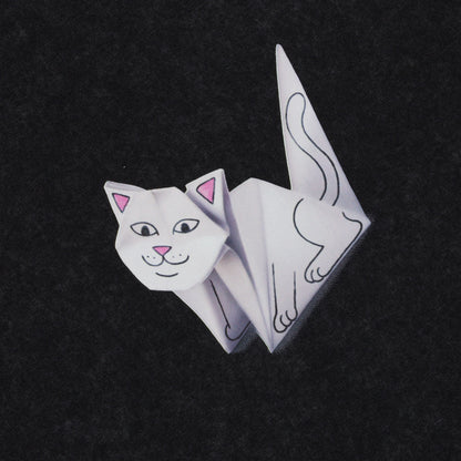 Origami Tee (Black Vintage Wash)