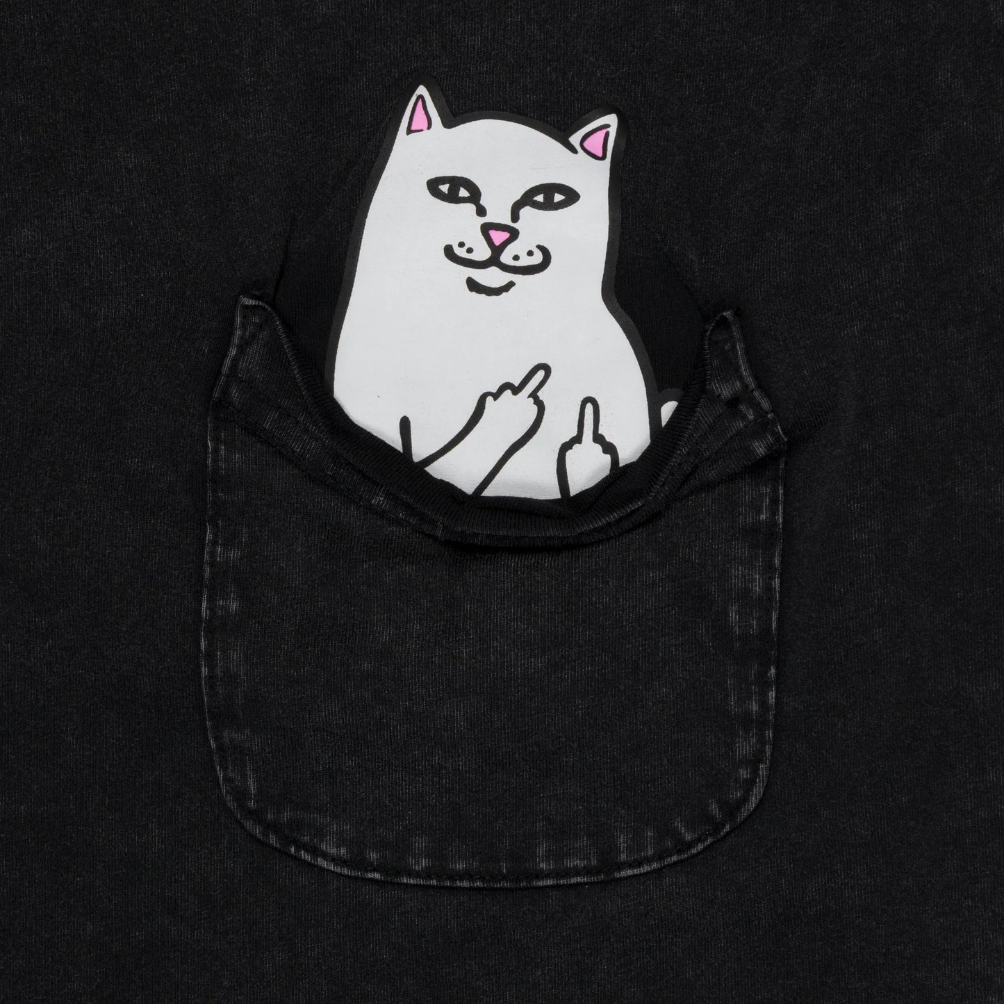 Lord Nermal Pocket Tee (Black Vintage Wash)