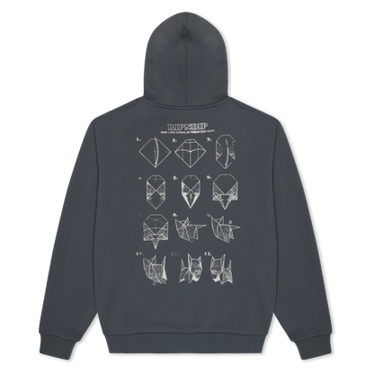 Origami Hoodie (Charcoal)