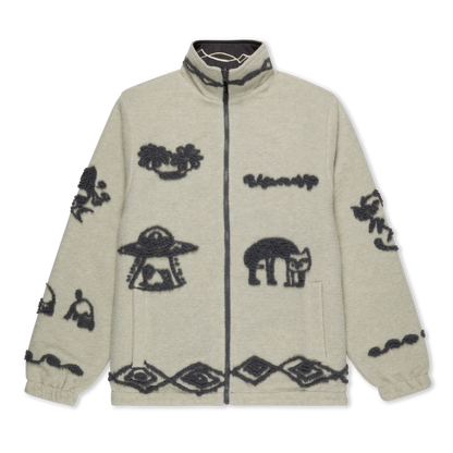 Blonded Reversible Jacket (Sand/Charcoal)