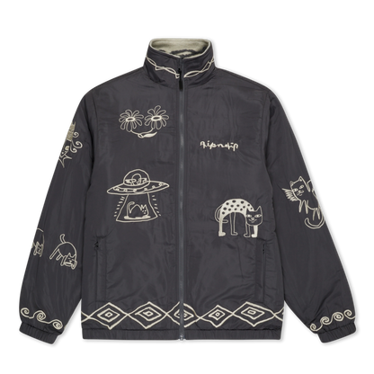 Blonded Reversible Jacket (Sand/Charcoal)