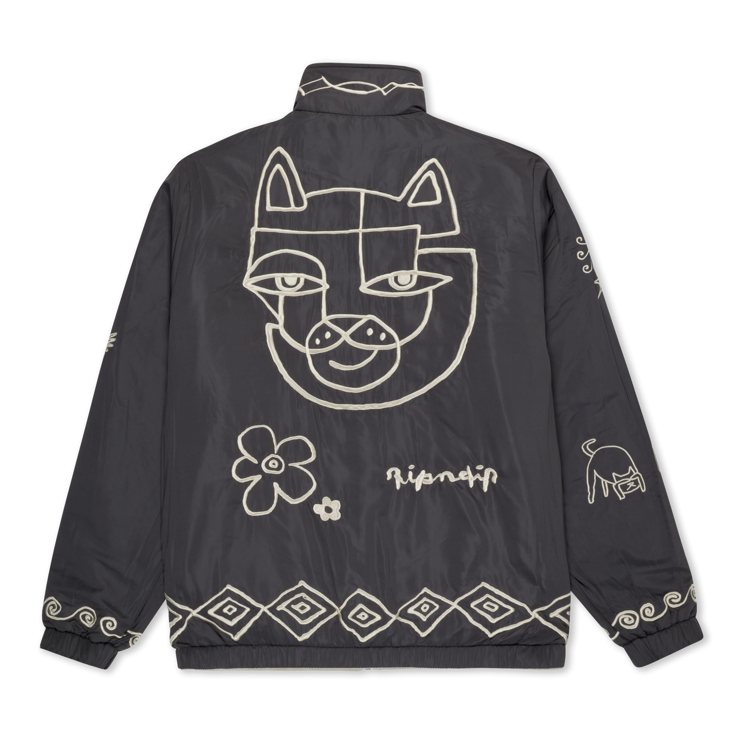 Blonded Reversible Jacket (Sand/Charcoal)